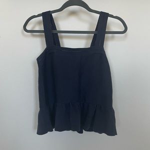 Banana Republic Peplum Sweater Tank